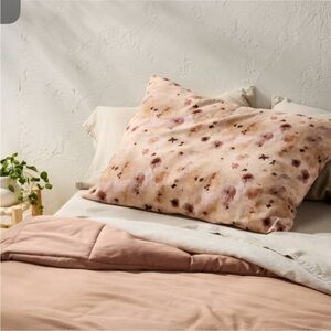 King euro Heavyweight Throw floral Decorative Pillow from Casaluna